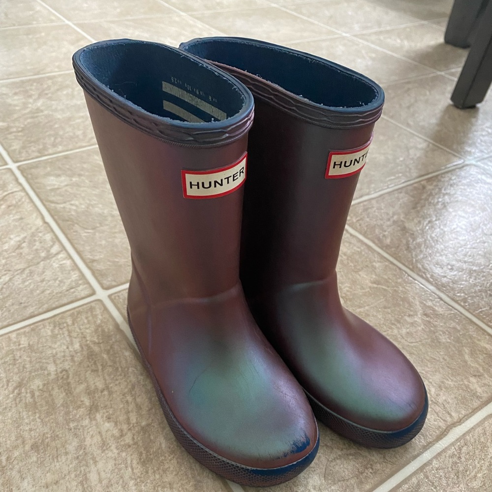 Toddler Purple Hunter Boots